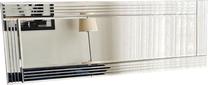 Veidrodis Kalune Design A303Y, kabinamas, 120 cm x 40 cm, sidabro sp.