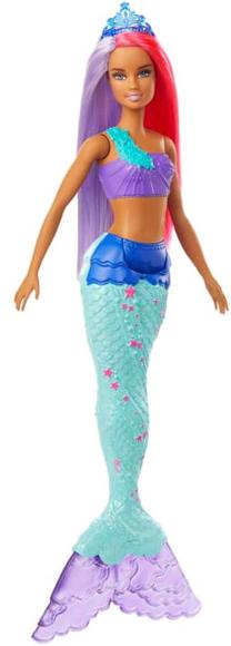 Кукла - сказочный персонаж, русалка Mattel Barbie Dreamtopia Mermaid Doll GJK09, 30 см, многоцветный