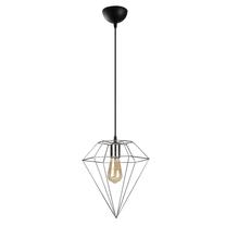 Valgusti rippuv Opviq Elmas 6288 892OPV1620, E27, 1 x 40 W, kroom v. / must v.