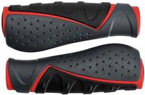 Dviračio rankenos ProX Comfort GEL VLG-709AD3, plastikas/gelis, juoda sp./raudona sp., 2 vnt.