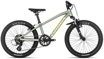 Vaikiškas dviratis, kalnų Orbea MX 20 XC, geltona sp./žalia sp., 10'', 20"