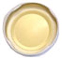 Burkas vāks, balta krās., 66 mm