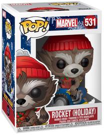 Rotaļlietu figūriņa Funko Pop! Marvel Holiday Rocket 531