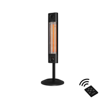 Infraraudonųjų spindulių šildytuvas Veito CH1800 RE Noir, 1.8 kW, Juoda sp.