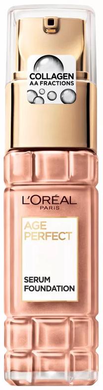Skystas makiažo pagrindas L’Oréal Paris Age Perfect Serum, 250 warm beige, 30 ml