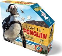 Пазл I Am Lil Penguin, 76 см x 61 см, 100 шт., белый цв./черный цв.