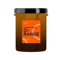 Свеча, ароматическая Home Aroma Modern Fruits Orange, 50 час, коричневый цв.