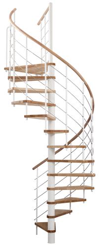 Sraigtiniai laiptai Minka Venezia, 160 cm x 305.5 cm