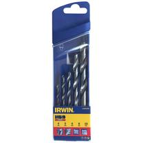 Metalo grąžtų rinkinys Irwin, metalas, hss, tiesus, 4 mm