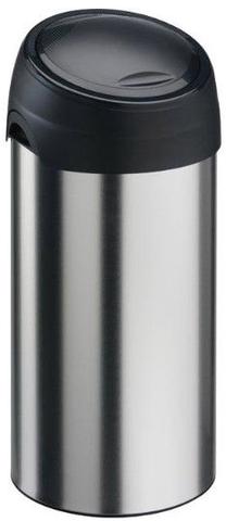 Šiukšliadėžė Meliconi Soft Touch, juoda sp., 60 l, 78 cm