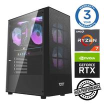 Stacionarus kompiuteris Intop Ryzen 7 5700X, DDR4 16 GB, SSD+HDD 250 GB 2 TB, Nvidia GeForce RTX 3050 6 GB GDDR6