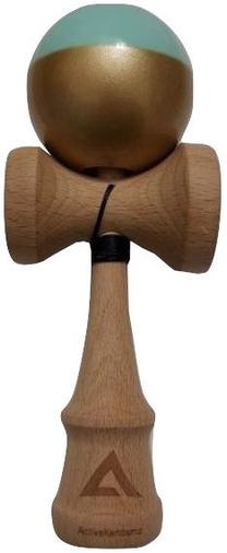 Кендама Active Kendama V2 Half Split, синий цв./золотой цв.