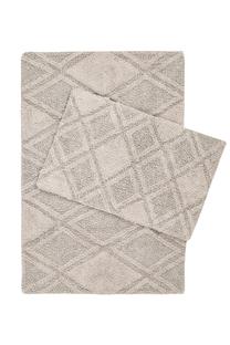 Vonios kilimėlių rinkinys Foutastic Maxi 396RYH2374, šviesiai pilka sp., 60 cm x 90 cm