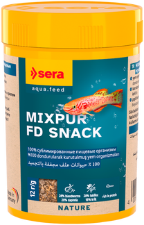 Maistas žuvims Sera Mixpur FD Snack, 0.012 kg