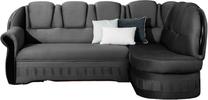 Kampinė sofa Lord Nube 6, tamsiai pilka sp., dešininė, 180 x 243 cm x 105 cm