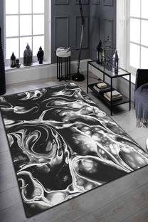 Kilimas Conceptum Hypnose Mystery 286CHL4808, balta sp./juoda sp., 80 cm x 140 cm