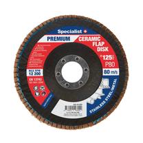 Lapiņu slīpēšanas disks Specialist+ Ceramic, 125 mm x 22 mm