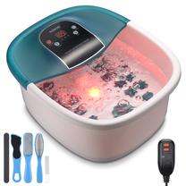 Masažinė pėdų vonelė Renpho Spa Bath X002, 500 W, balta sp./žalia sp.