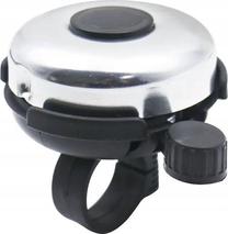 Dviračio skambutis FSBHN-075, aliuminis/plastikas, sidabro sp./juoda sp.