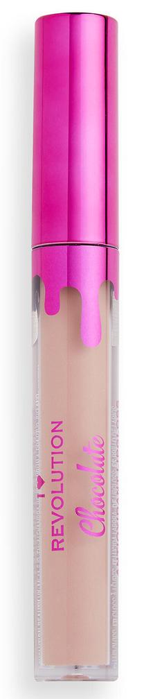 Блеск для губ Makeup Revolution London I Heart Revolution Chocolate, 3.2 мл, chocolate chip cookie dough
