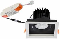 Šviestuvas įleidžiamas Nowodvorski CL DIA, 4000°K, LED, juoda sp., 30 W