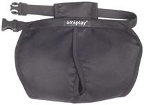 Kelnės šuniui Amiplay, juoda sp., XL