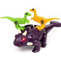 Figūrėlių rinkinys Brio World Dinosaur Attack, įvairių spalvų