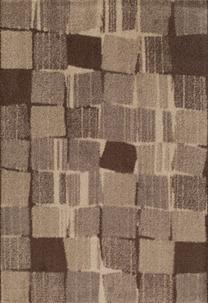 Paklājs Domoletti Original 839 - D, brūna krās./smilškrāsas, 150 cm x 80 cm
