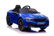 Vaikiškas elektromobilis Lean Toys BMW M5 Drift, mėlyna sp.
