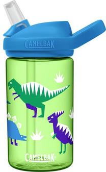 Ūdens pudele Camelbak Eddy+ Butterflies, zila krās./zaļa krās., plastmasa/silikons, 0.4 l