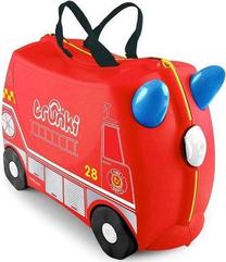 Детский чемодан Trunki Fire Truck TRU-0254, синий цв./черный цв./красный цв., 18 л, 21 x 46 x 31 см