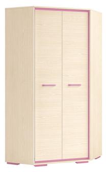 Spinta ML Meble Bonti 01, akacijų sp./rožinė sp., 92 cm x 92 cm x 190 cm