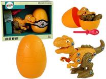 Konstruktorius Lean Toys Dinosaurs Tironzauras su kiaušiniu