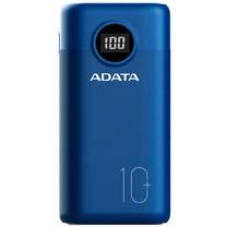 Lādētājs-akumulators (Power bank) Adata P10000QCD, 10000 mAh, zila krās.