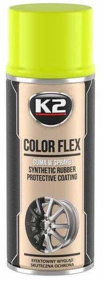 Apsauginis purškiklis gumoms K2 Color Flex, 0.400 l