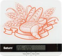 Elektroniski virtuves svari Saturn ST-KS7807, balta krās.