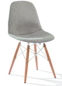 Valgomojo kėdė Kalune Design Dynamic 813CLK2714, matinė, pilka sp., 50 cm x 50 cm x 85 cm
