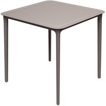 Lauko stalas Ferne Rimo, taupe sp., 77.5 cm x 77.5 cm x 74.5 cm