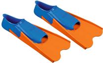 Pleznas Beco Short Fins 9983, zila krās./oranža krās.