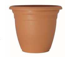 Gėlių vazonas Domoletti TE000040-100, plastikinis, Ø 40 cm, ruda sp.