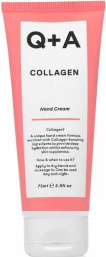 Rankų kremas Q+A Collagen, 75 ml