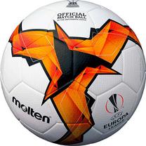 Футбольный мяч Molten UEFA Europa League Original F5U5003-K19, 5 размер, белый цв./черный цв./oранжевый цв.