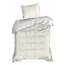 Комплект постельного белья Spring PTE-206, белый цв./бежевый цв., 70 x 80 cm, 140 x 200 cm, 2 дет.