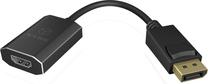 Adapteris ICY Box Displayport 1.2 male, HDMI 19 pin female