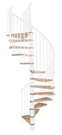 Sraigtiniai laiptai Minka Spiral Effect, 160 cm x 305.5 cm