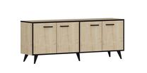 Komoda Kalune Design Diamond 550ARN1305, ruda sp., 75 cm x 160 cm x 42 cm