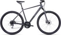 Велосипед гибридный Cube Nature, 28 ″, 25" рама, черный цв./графитовый цв.