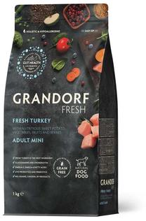 Kuiv koeratoit Grandorf Fresh, kalkun, 1 kg