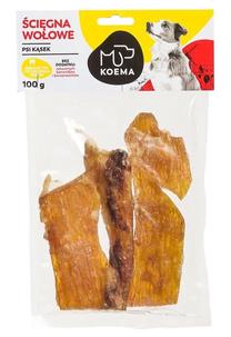 Gardums suņiem Koema Beef Tendon DLZKEMKSP0007, liellopa āda, 0.1 kg