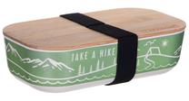 Pārtikas trauks Typhoon Stay Wild Pure 1401.866, 0.6 l, 10.8 cm x 20 cm, brūna krās./zaļa krās.